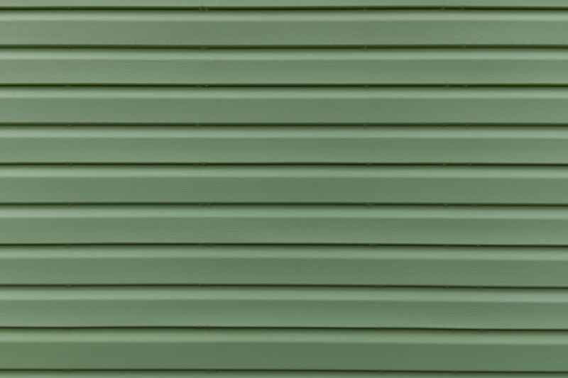 Close-up of Siding Material